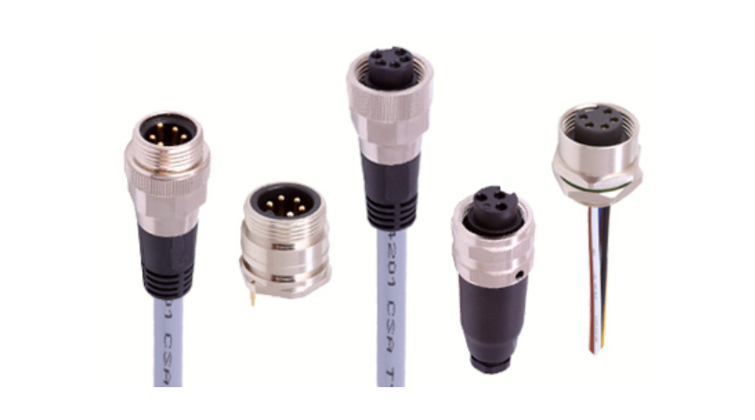 British 7/8 Thread Round Waterproof Connector 