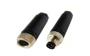 M8 assembled plastic connector