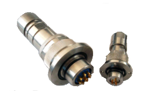 Deep water pressure watertight connector