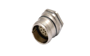 M23 panel end waterproof connector