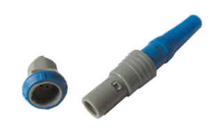 All plastic medical quick plug self-locking connector