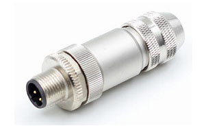 M12 metal assembled waterproof connector