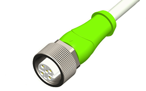 M12 - F waterproof cable