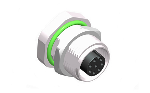 M12 waterproof power connector