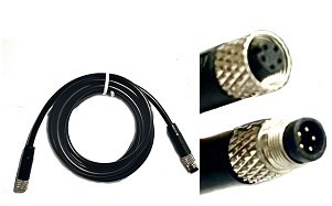 M5 male and female 5-core waterproof connecting CABLE